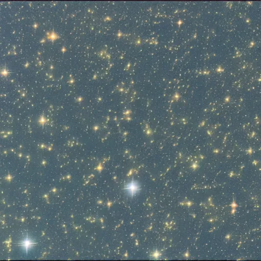 Image similar to a vast scene of stars in space, 8 k resolution, telescopic imagery