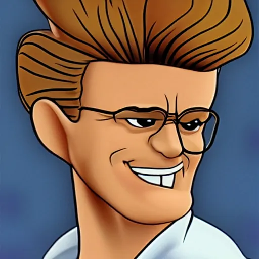 Prompt: Johnny Bravo in Seinfeld, hyper realistic, HD, HQ, photo realistic