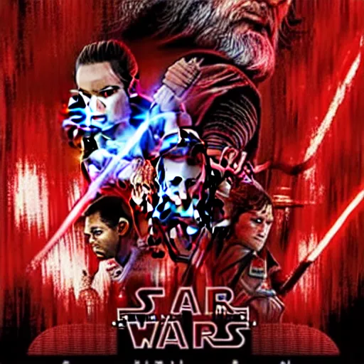 Prompt: the very last jedi