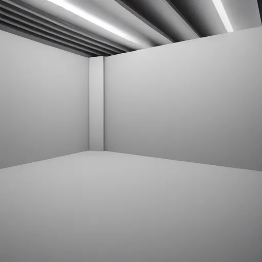 Prompt: a minimalistic art installation with dramatic and cinematic lighting, 4k,
