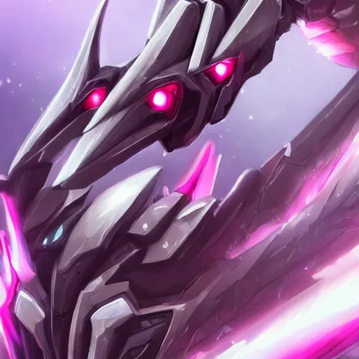 Image similar to very close up foot pov shot, detailed foot shot, feet art, furry paw pov, paw pov, dragon paw, paws, hyperdetailed elegant beautiful stunning hot anthropomorphic mecha female dragon, sharp silver armor fuchsia skin, showing quality detailed paws mecha dragon feet at camera, sharp claws, warframe fanart, furaffinity, deviantart, ekasportal