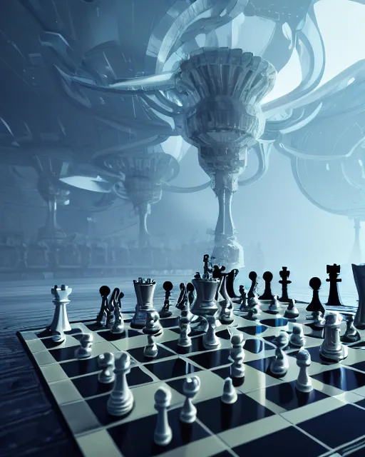 Chess Board, Abstract Chess HD wallpaper