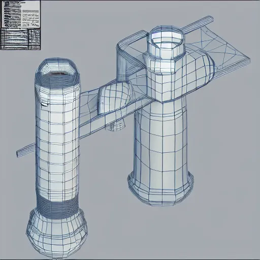 Image similar to 3 d cad model of a unique salt filtration design