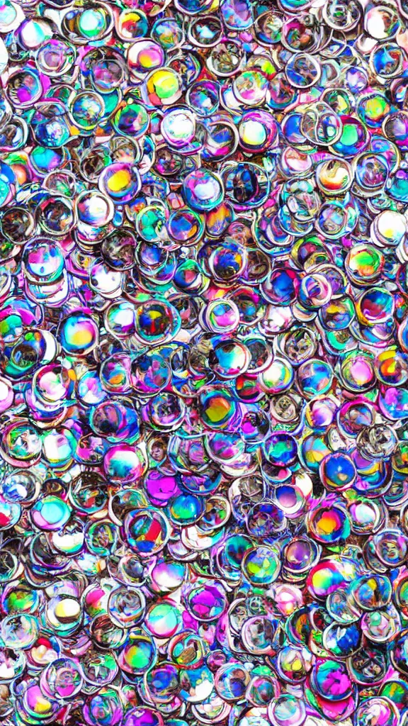 Image similar to popworld 3 d y 2 k tazos and sparkles, seapunk