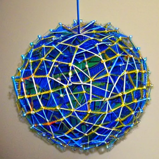 Prompt: Hoberman Sphere