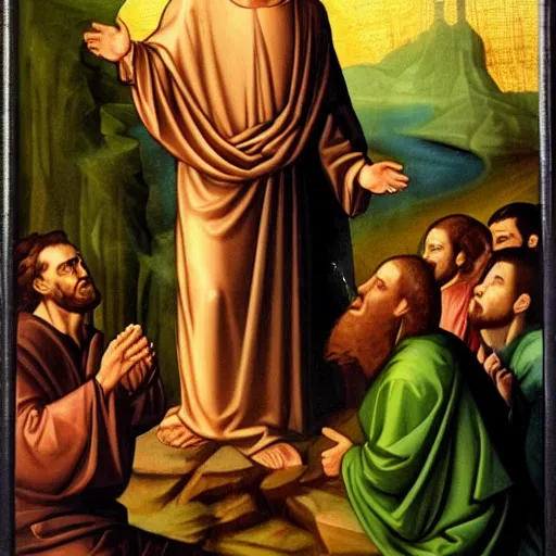 Image similar to Second return of Christ