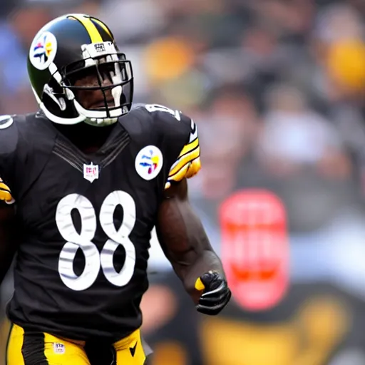 Prompt: nfl steelers wide receiver antonio brown seeking help for mental illness, real life, 8 k, 4 k uhd, realistic, hyper realistic, super detailed, very detailed, detailed