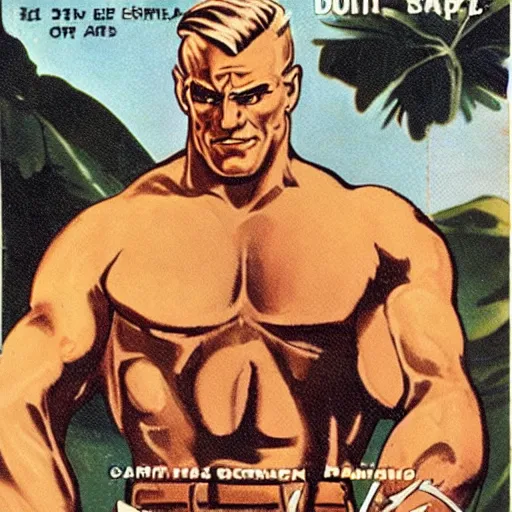 Image similar to vintage photo of doc savage