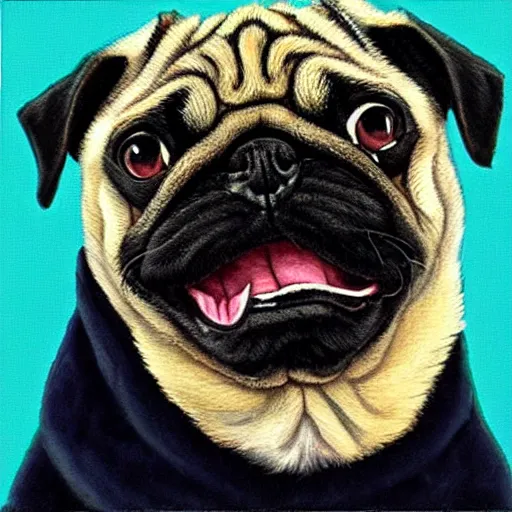 Image similar to pug buy Alphonso Dunn