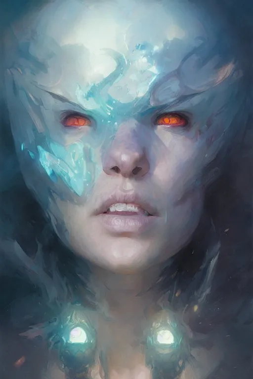 Image similar to Portrait of Ego Death, by Ruan Jia and Mandy Jurgens and Artgerm and Andreas Rocha and Greg Rutkowski