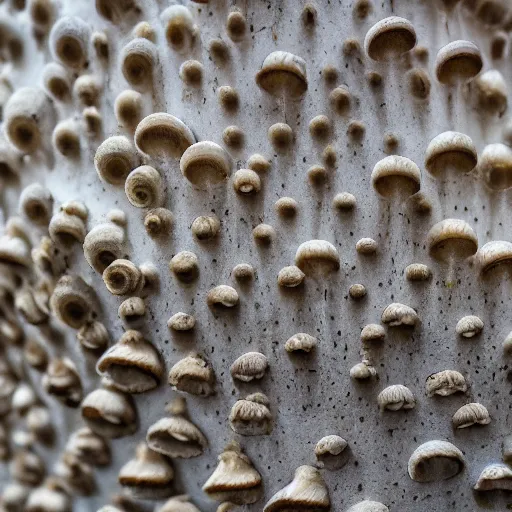 Prompt: beautiful roud mushroom cap, bottom view, luminous lamellae are clearly visible, no stipe, black background, d&d, epic composition