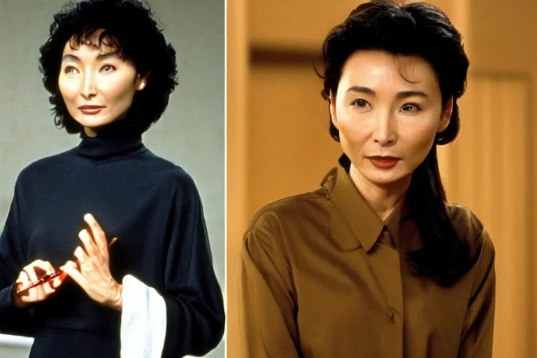 Image similar to Maggie Cheung in Seinfeld