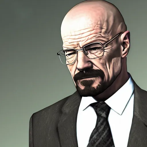 Prompt: Walter White in a GTA background 4k detail