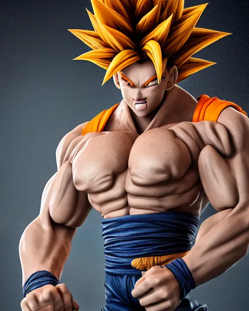 Prompt: 3 d high octane render, 8 k cgi, unreal engine, photorealistic goku, portrait, dynamic lighting, photorealistic, unreal engine, octane, ultra detailed, detailed faces, hd quality