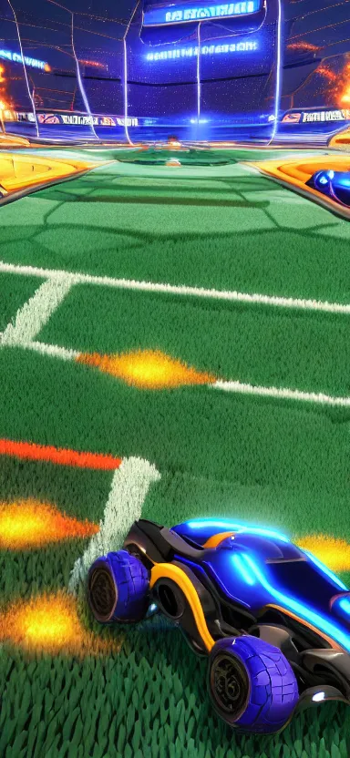 Image similar to rocket league by shunji dodo, 8 k resolution, photo, high quality