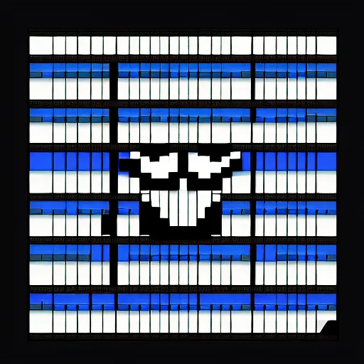 Prompt: skull and crossbones, pixel art, undertale style, digital art