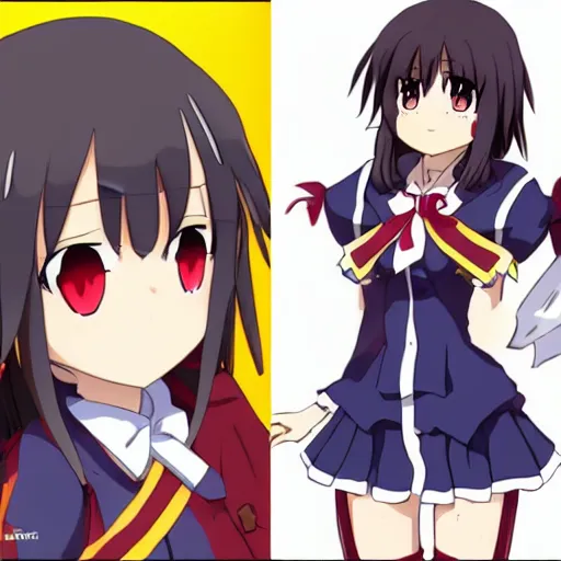 Image similar to Megumin, anime girl