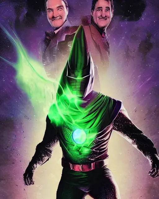 Image similar to Bruce Campbell as mysterio movie poster