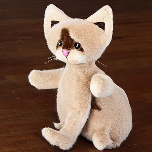 Image similar to kitten stuffed animal