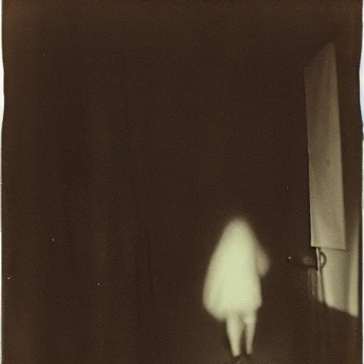 Image similar to dark room filled with shadowy figures, horror, nightmare, terrifying, surreal, nightmare fuel, old polaroid, blurry, expired film, lost footage, found footage,