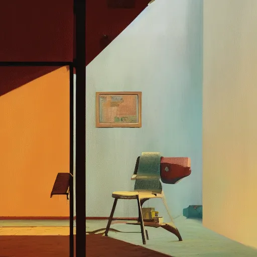 Image similar to casa de vidro, lina bo bardi, painting by atey ghailan, cinematic, masterpiece