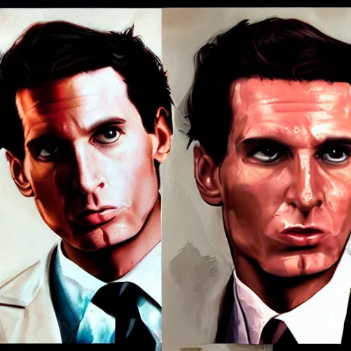 Prompt: average patrick bateman fan, person who is a fan of patrick bateman, 4 k photorealism