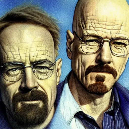 Prompt: breaking bad, alan lee