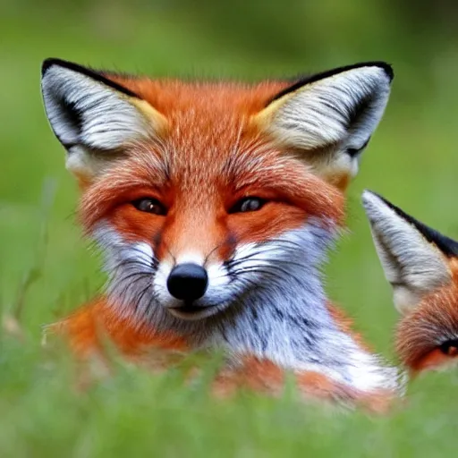 Prompt: more foxes than you can count