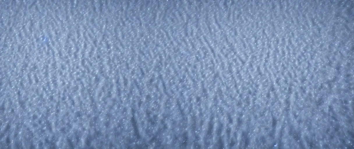 Prompt: extreme closeup hd 8 k hyper detailed photograph of a trail of footsteps in the snow