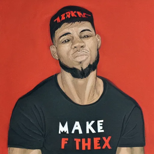 Image similar to portrait of Mike Flex 💪