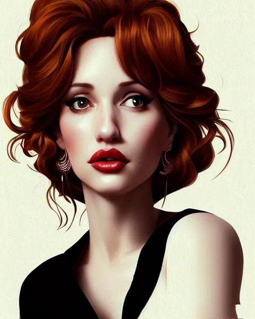 Image similar to a beautiful gina gershon christina hendricks kat dennings dolly parton betty brosmer, posing pose, by wlop and ilya kuvshinov and artgerm,, gorgeous, stunning, alluring, artstation, deviantart, digital art