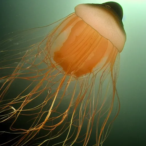 Prompt: big ocean beautiful jellyfish