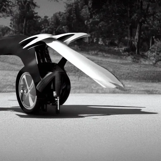 Prompt: jet turbine hoverbike, cinematic Eastman 5384 film