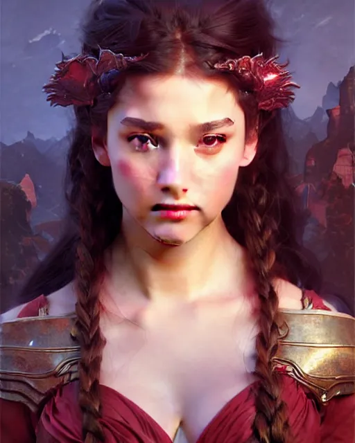 Image similar to a very very beautiful wonderful teen, fantasy character portrait, ultra realistic, concept art, intricate details, highly detailed by james bamaruan jia and mandy jurgens and artgerm and william adolphe bouguereau and frank frazetta