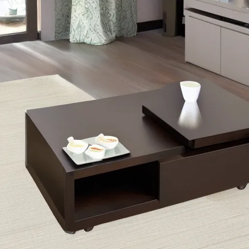 Image similar to 4d coffee table