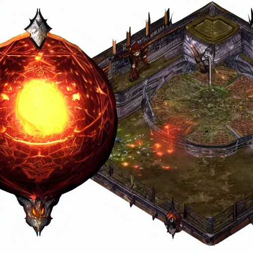 Image similar to divine orb from the game path of exile