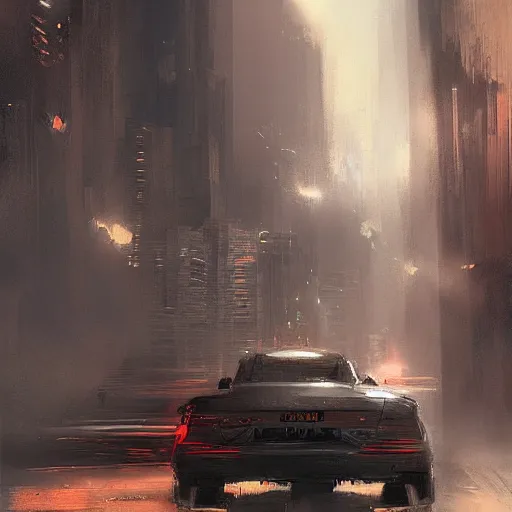 Image similar to gta : dubai, by artem demura