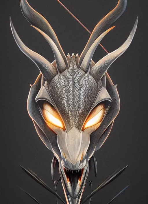 Image similar to anthropomorphic arrow head in edgy darkiron gazelle, intricate, elegant, highly detailed animal monster, digital painting, artstation, concept art, smooth, sharp focus, illustration, art by artgerm, dwayne barlowe, trending on artstation and greg rutkowski and alphonse mucha, 8 k