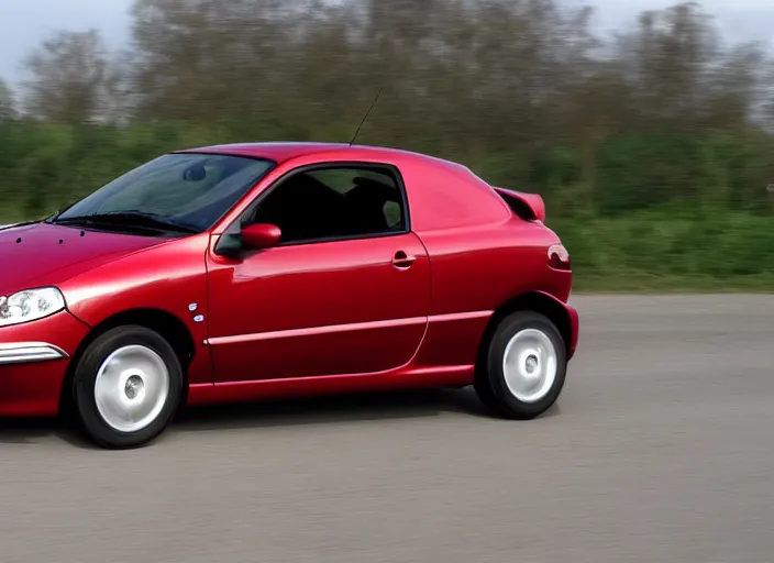 Image similar to peugeot 2 0 6 muscle car