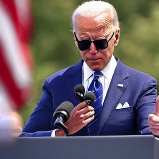 Prompt: Joe Biden in Grand Theft Auto