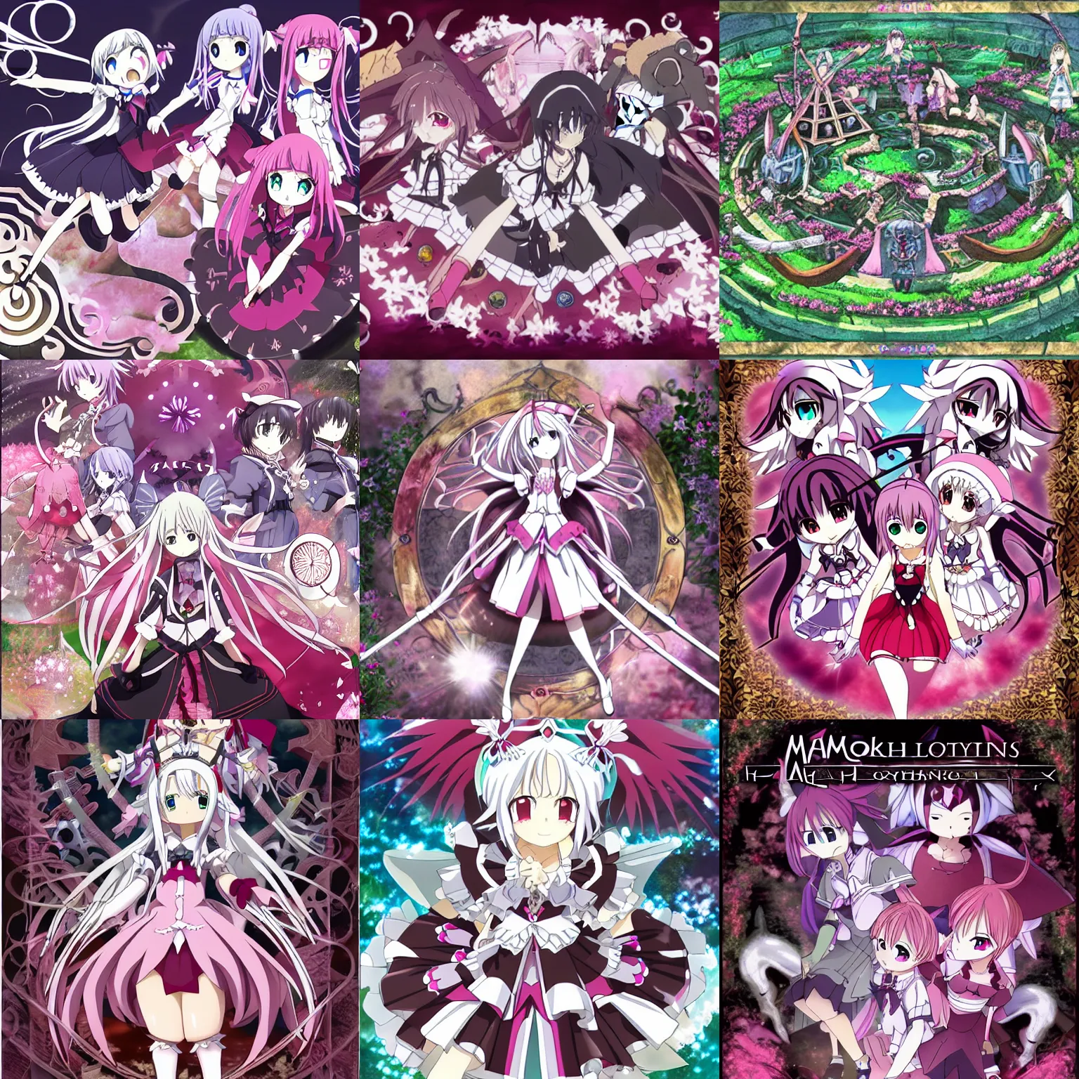 Madoka magica witch labyrinth