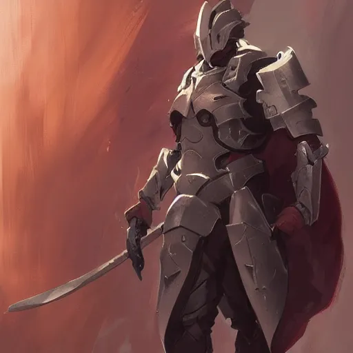 anime girl in armor knight , made by Stanley Artgerm | Stable Diffusion |  OpenArt