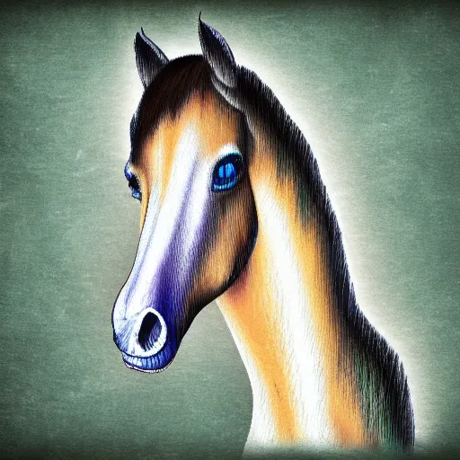 Image similar to horse by glitchygorilla