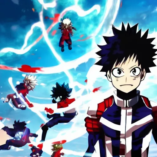 Image similar to boku no hero academia