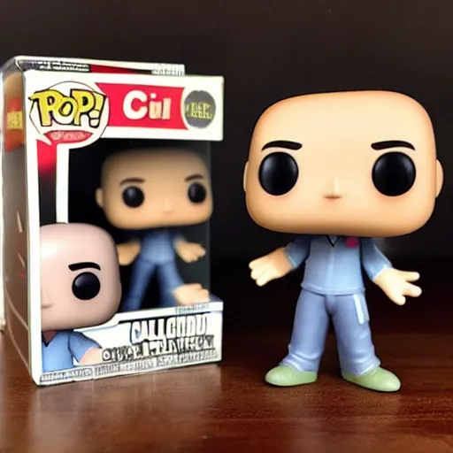 Image similar to A funko pop of Chiquito de la Calzada