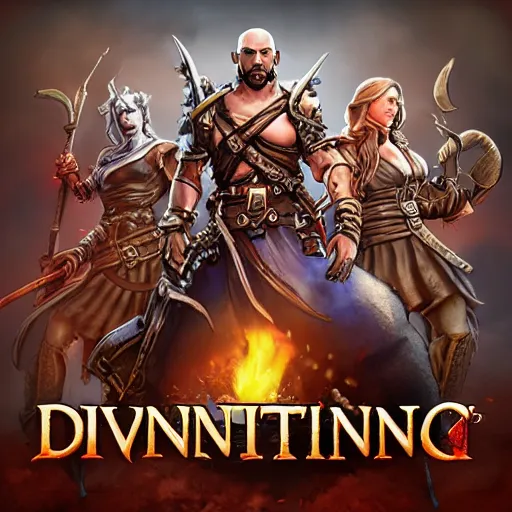 Image similar to divinity original sin 2, div os 2, div 2, group chat icon