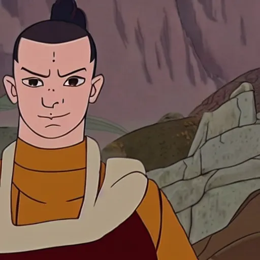 Prompt: a meatbender in an episode of avatar the last airbender