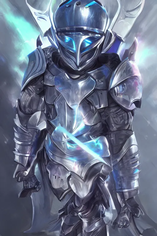 Image similar to helmet armor guardian destiny in witch queen illumination ray tracing hdr fanart arstation by sung choi robot ninja mask and eric pfeiffer and gabriel garza and casper konefal