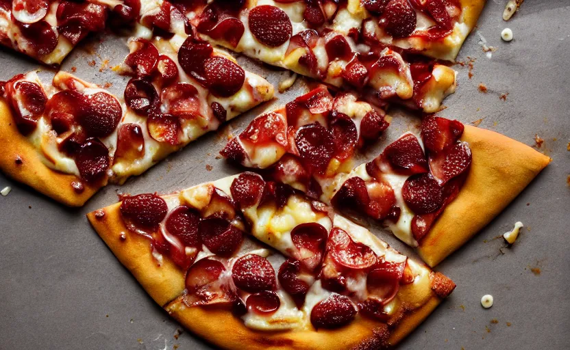 Image similar to cinnamon pizza, food photography