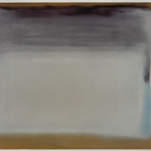 Prompt: white center, mark rothko